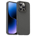 DULERO TPU Case Carbon Fiber Texture - iPhone 16 Pro Back Cover