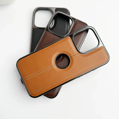 TRUNZO Classic Leather - iPhone 16 Back Cover