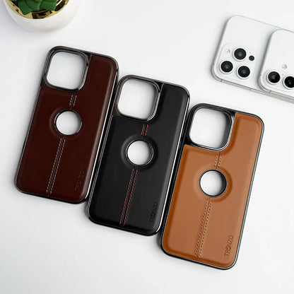 TRUNZO Classic Leather - iPhone 16 Pro Max Back Cover