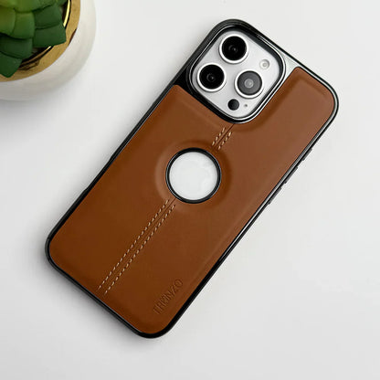 TRUNZO Classic Leather - iPhone 16 Pro Back Cover