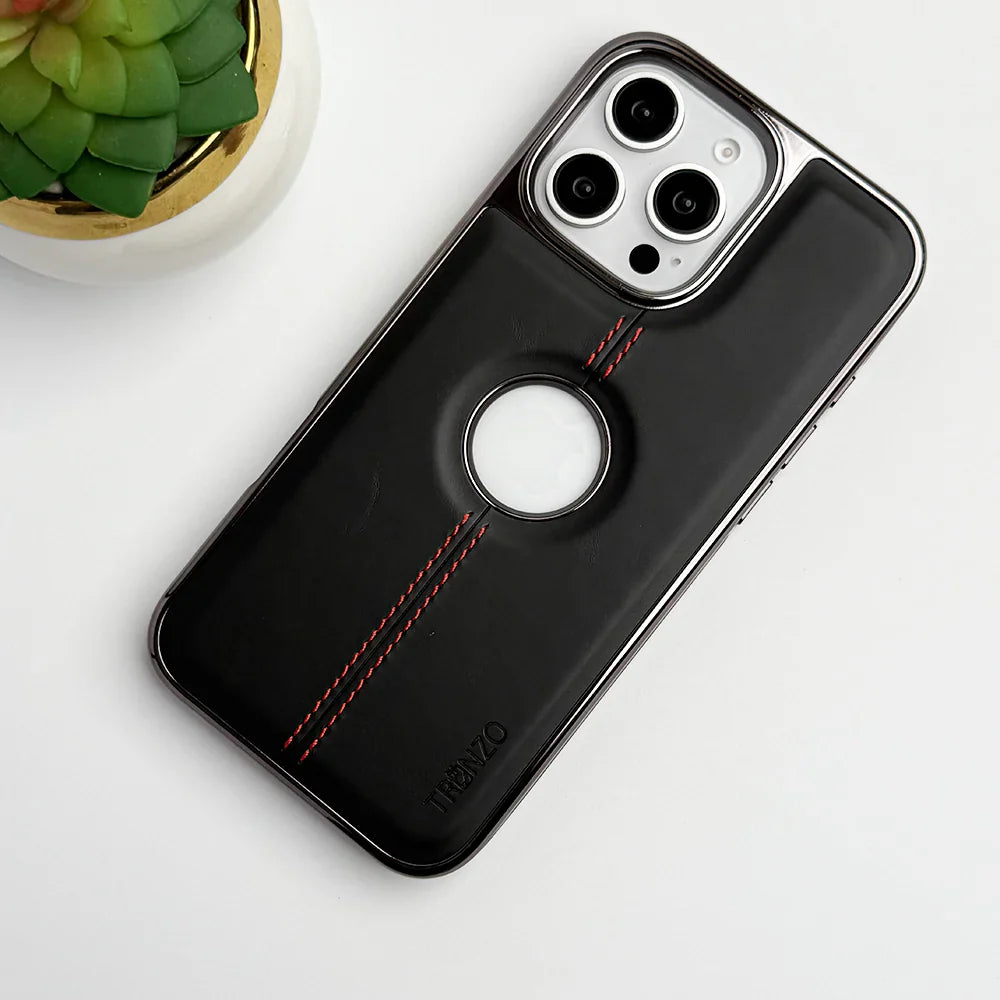 TRUNZO Classic Leather - iPhone 16 Pro Max Back Cover