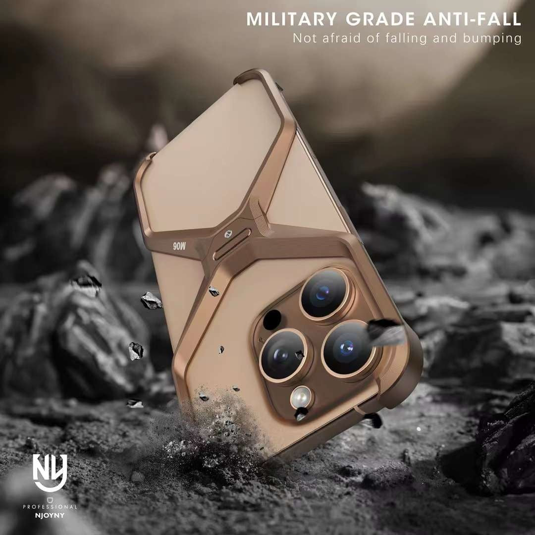 NY Metal X series - 16 Pro Max Back Cover