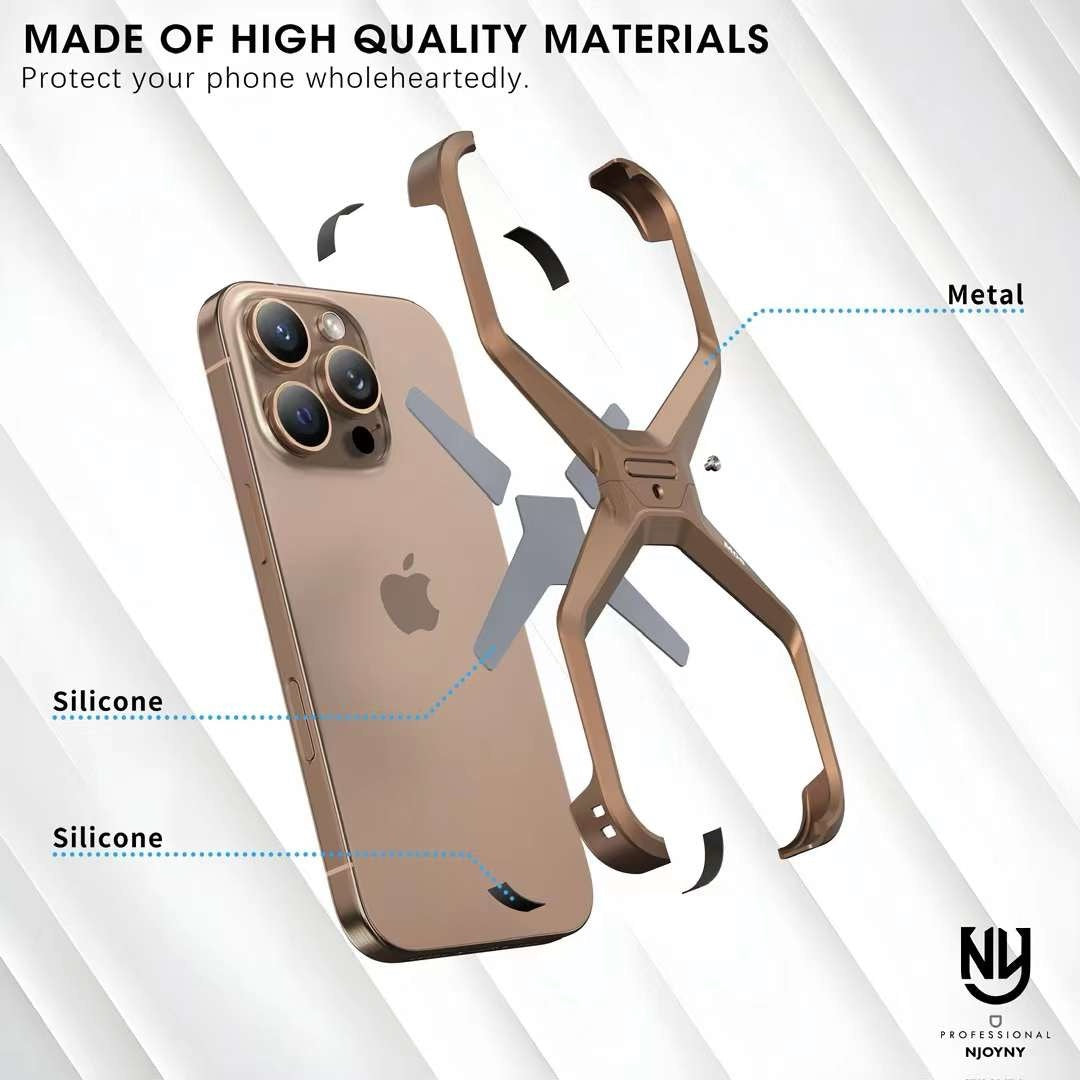NY Metal X series - 16 Pro Max Back Cover