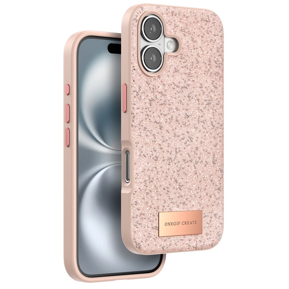 Onegif Glitter Case - iPhone 16 Back Cover